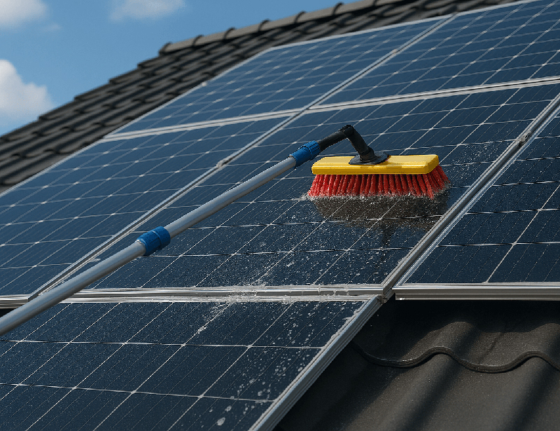 Professionelle Reinigung von Photovoltaikanlagen & Solaranlagen in Bielefeld, Detmold, Gütersloh, Herford, Paderborn & Minden